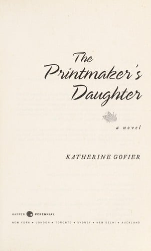 The printmaker's daughter