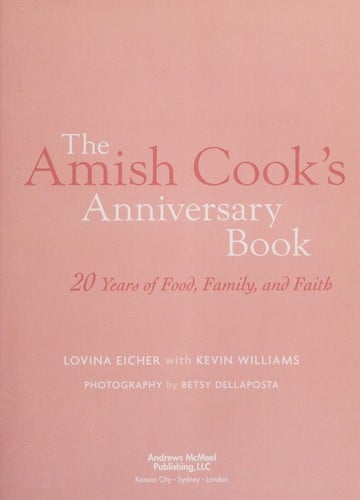 The Amish cook's anniversary book