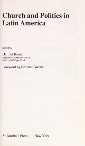 Church and politics in Latin America