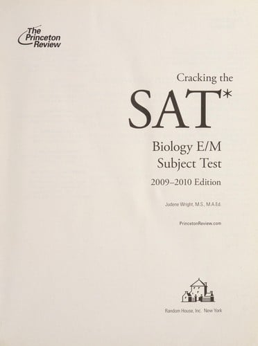Princeton Review Cracking the SAT