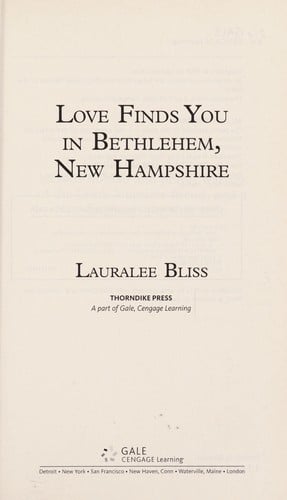Love finds you in Bethlehem New Hampshire