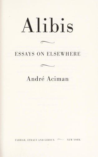 Alibis