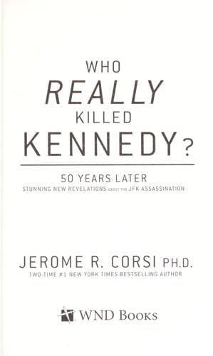 Who really killed Kennedy?