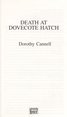 Death at Dovecote Hatch