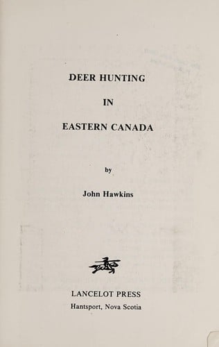 Deer hunting in eastern Canada