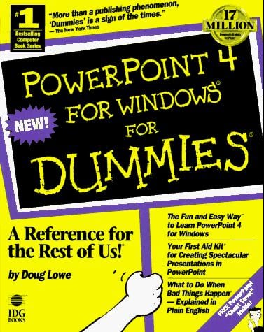 PowerPoint 4 for Windows for dummies