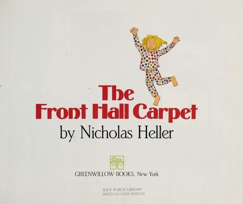 The front hall carpet
