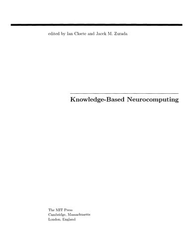 Knowledge-based neurocomputing