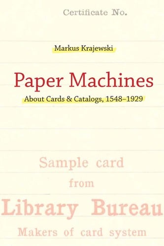 Paper machines