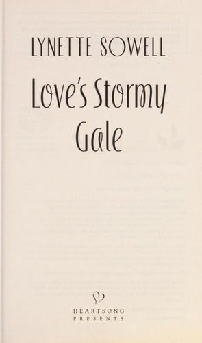 Love's stormy gale
