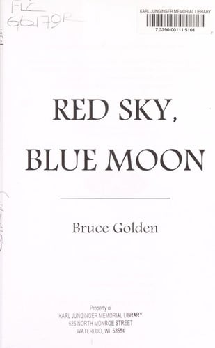 Red sky, blue moon