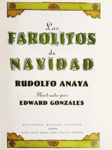 Los farolitos de Navidad
