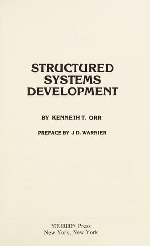 Structured systems development
