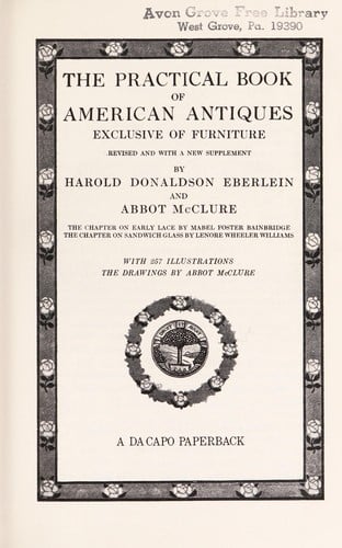 The practical book of early American arts and crafts