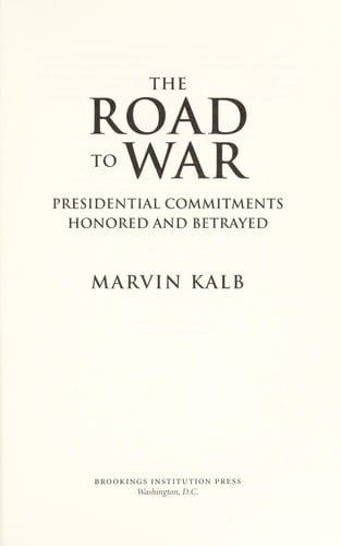 The road to war