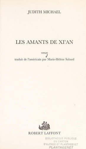 Les amants de Xi'ian