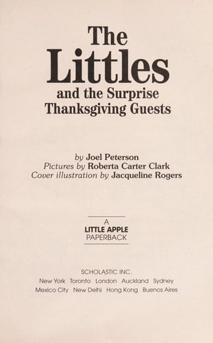 The Littles and the surprise Thanksgiving guests