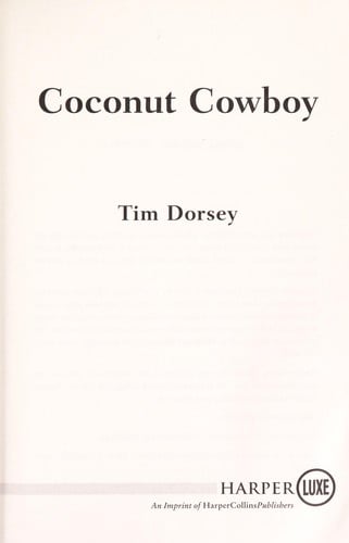 Coconut cowboy