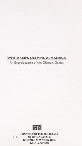 Whitaker's Olympic almanack