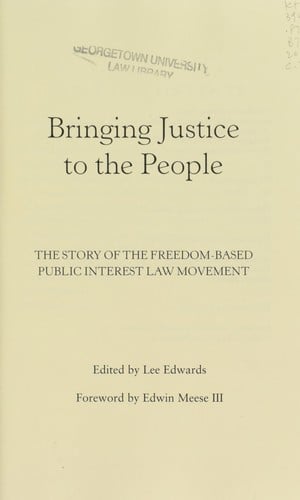 Bringing justice to the people