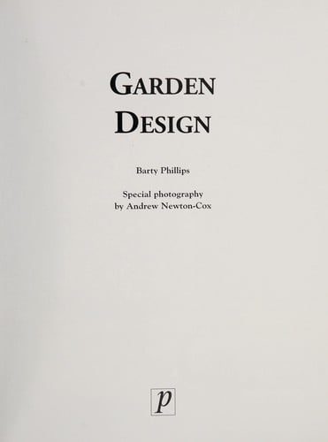 Garden design