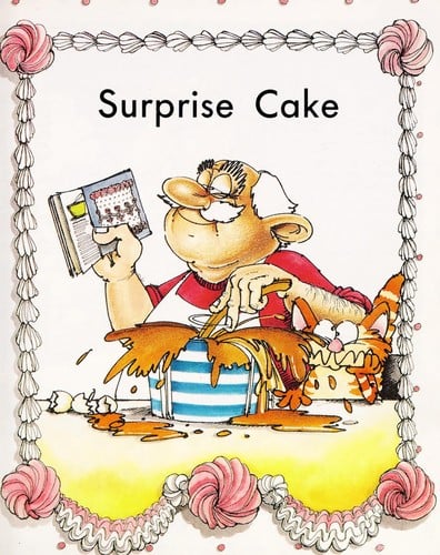 Surprise cake
