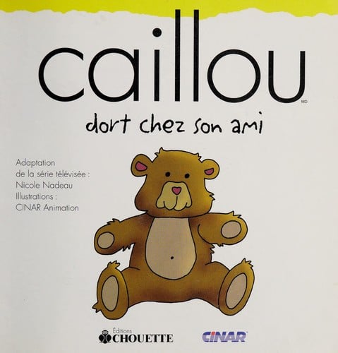 Caillou dort chez son ami