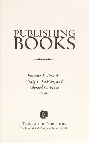 Publishing books