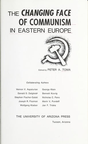 The Changing face of communism in Eastern Europe