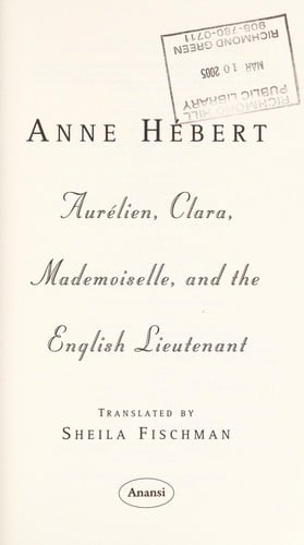 Aurelien, Clara, mademoiselle, and the English lieutenant
