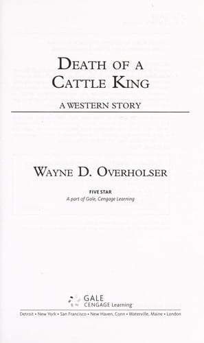 Death of a cattle king