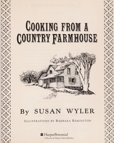 Cooking from a country farmhouse