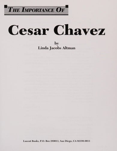 Cesa r Chavez