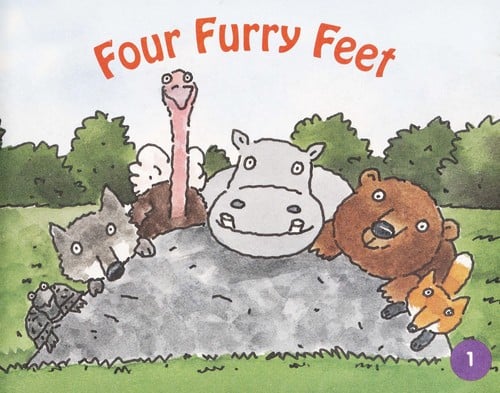 Four furry feet