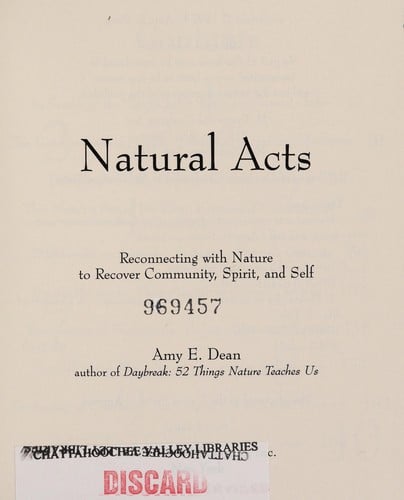 Natural acts