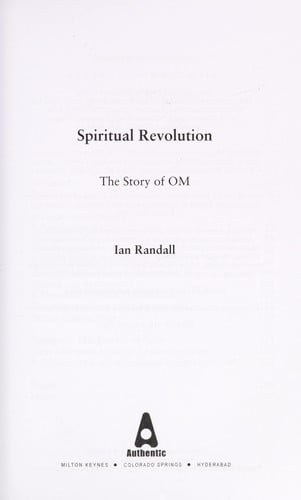Spiritual revolution