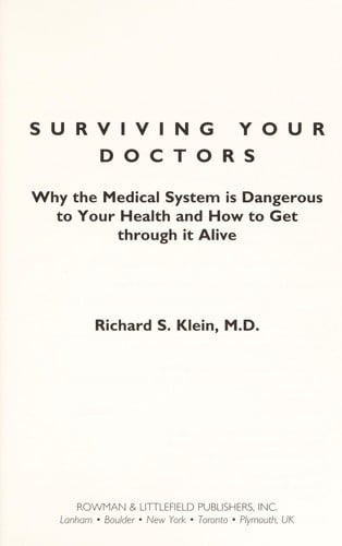 Surviving your doctors