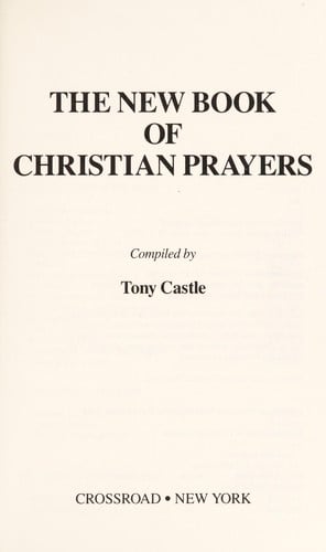 The New book of Christian prayers