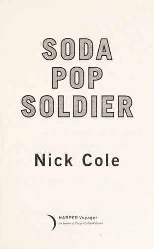Soda pop soldier