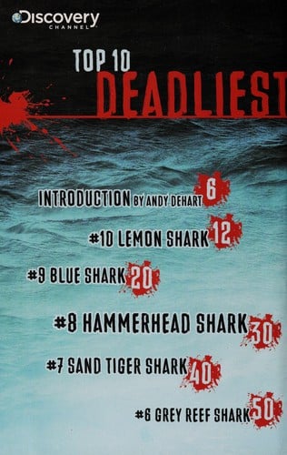 Top 10 deadliest sharks