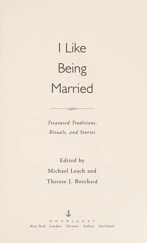 I like being married