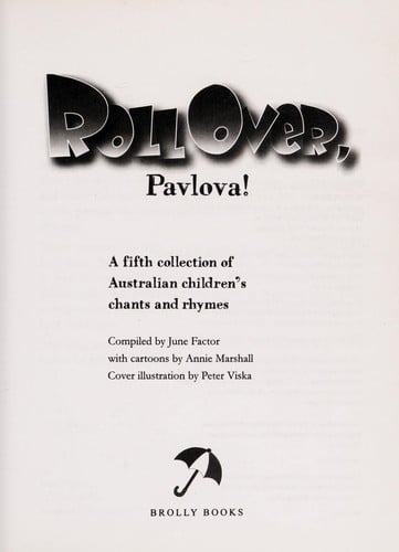 Roll over pavlova!