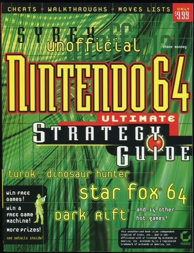 Unofficial Nintendo 64 Ultimate Strategy Guide