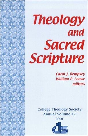 Theology and sacred scripture