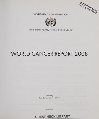 World cancer report