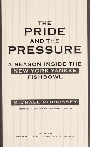 The pride and the pressure