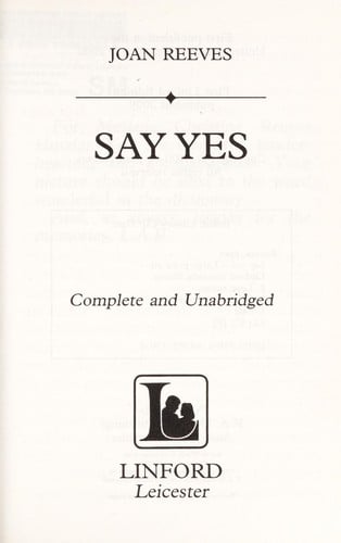 Say yes