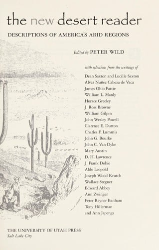 The new desert reader