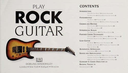 Play rock guitar