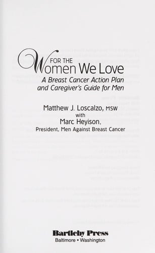 For the women we love